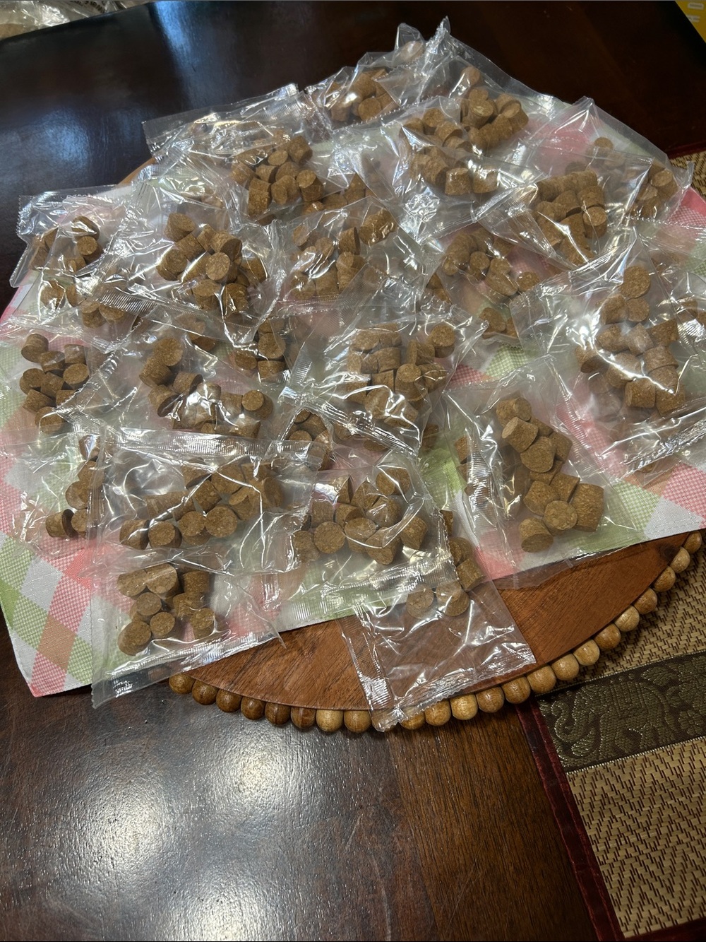 Bundle of 33 Sealed Bags of Small Natural Corks Approximately 396 Corks NEW